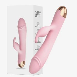 Vibrador Rotativo Ponto G e Clitoriano de Luxo