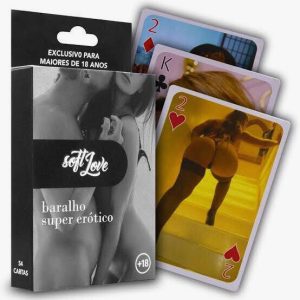 Baralho Super Erótico 54 Cartas Soft Love