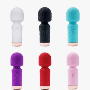 Mini massageador varinha mágica toque aveludado