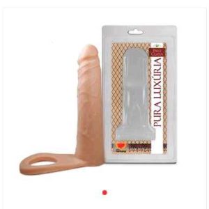 Pênis Realístico com Anel Companheiro - 16cm X 3.8