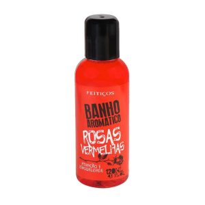 Banho Rosas Vermelhas - Atração e Sensualidade