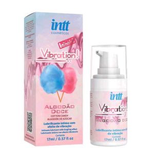 GEL EXCITANTE QUE VIBRA POWER SABOR ALGODÃO DOCE