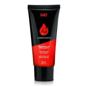 LUBRIFICANTE HOT A BASE DE ÁGUA SABOR MORANGO 50ML